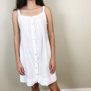 Eileen Fisher Organic Linen Button Down Shift